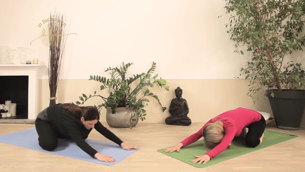 Yoga prima di addormentarsi