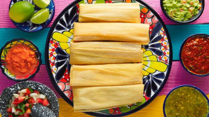 Tamales piatto america del sud