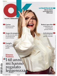 Ok salute copertina Simona Ventura Marzo 25